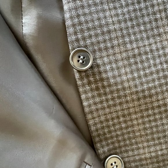 Canali Wool Sport Coat Beautiful Plaid Regular Fit Size US 40 - Picture 8 of 13